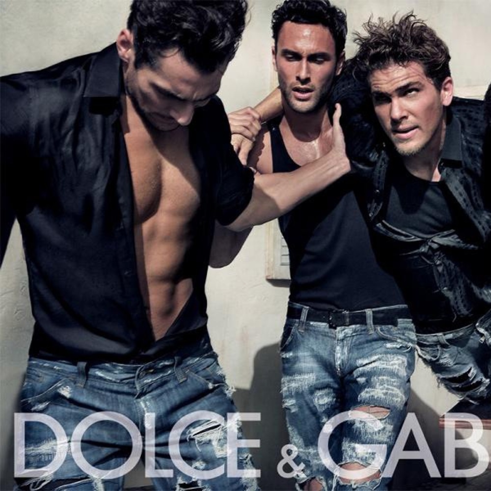 Dolce & Gabbana Faded Denim Jeans